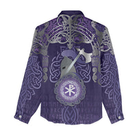 Vikings The Varangian Guard Women Casual Shirt Ancient Chi Rho Symbols