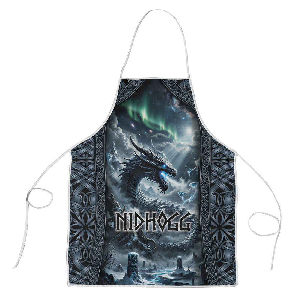 Dark Vikings Apron Norse Dragon Nidhogg