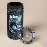 Dark Vikings 4 in 1 Can Cooler Tumbler Norse Dragon Nidhogg