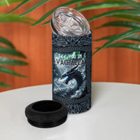 Dark Vikings 4 in 1 Can Cooler Tumbler Norse Dragon Nidhogg
