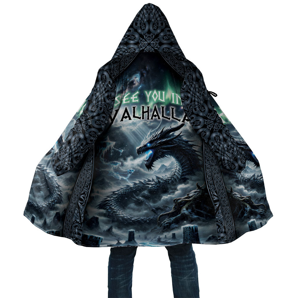 Dark Vikings Cloak Norse Dragon Nidhogg