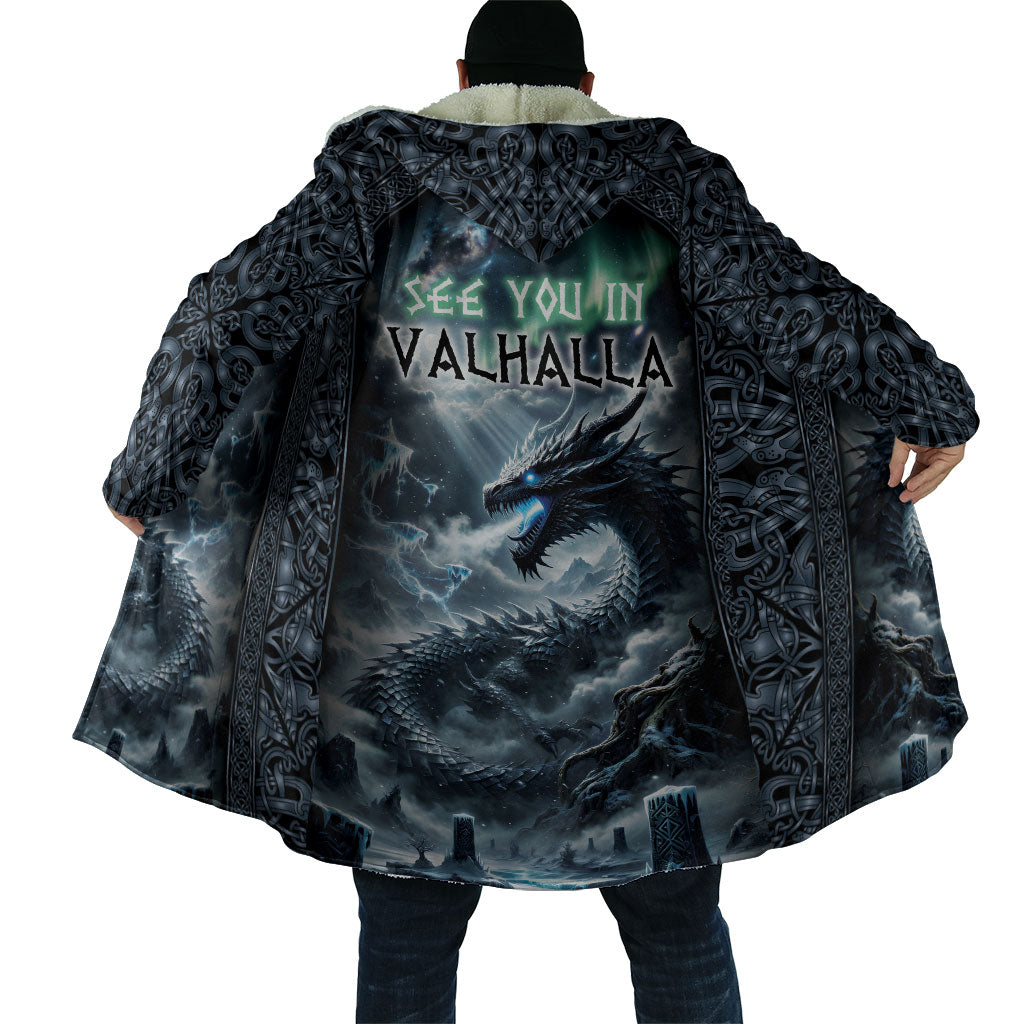Dark Vikings Cloak Norse Dragon Nidhogg