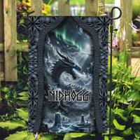 Dark Vikings Garden Flag Norse Dragon Nidhogg