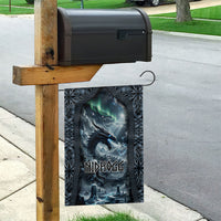 Dark Vikings Garden Flag Norse Dragon Nidhogg
