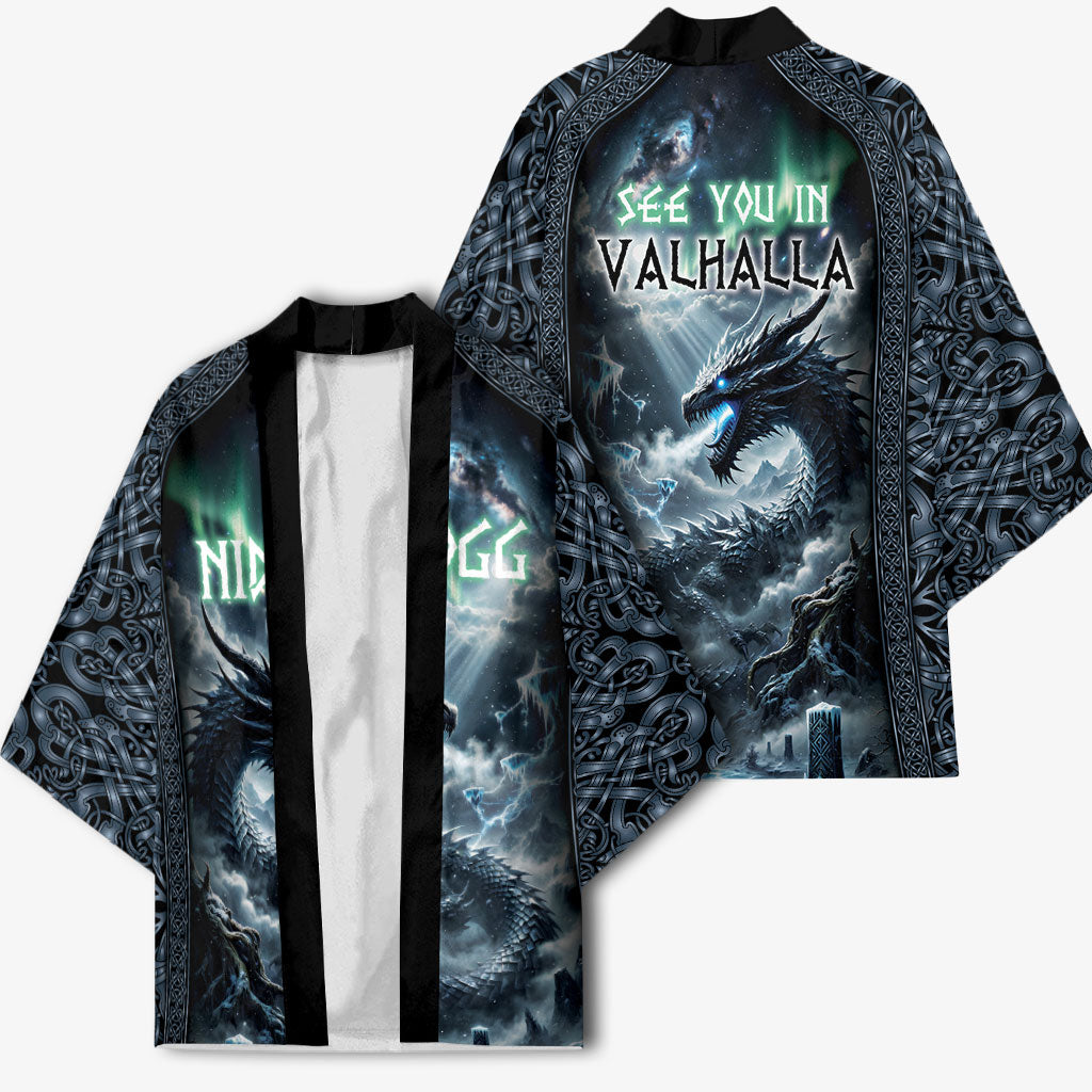 Dark Vikings Kimono Norse Dragon Nidhogg
