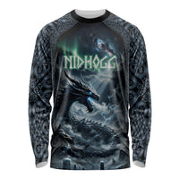 Dark Vikings Long Sleeve Shirt Norse Dragon Nidhogg