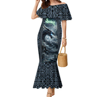 Dark Vikings Mermaid Dress Norse Dragon Nidhogg