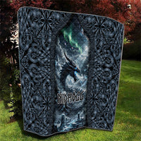 Dark Vikings Quilt Norse Dragon Nidhogg