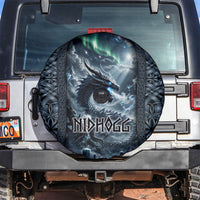 Dark Vikings Spare Tire Cover Norse Dragon Nidhogg