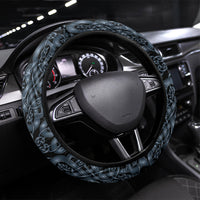 Dark Vikings Steering Wheel Cover Norse Dragon Nidhogg