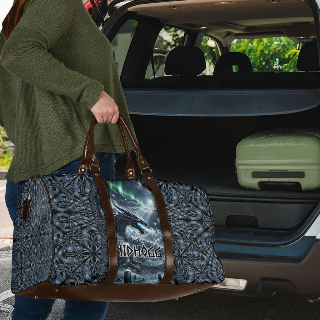 Dark Vikings Travel Bag Norse Dragon Nidhogg
