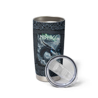 Dark Vikings Tumbler Cup Norse Dragon Nidhogg