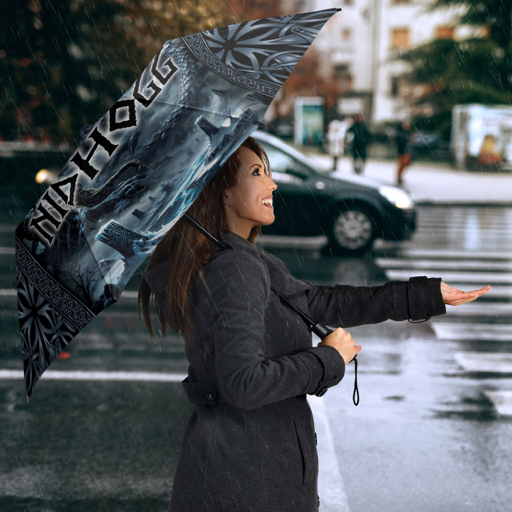 Dark Vikings Umbrella Norse Dragon Nidhogg