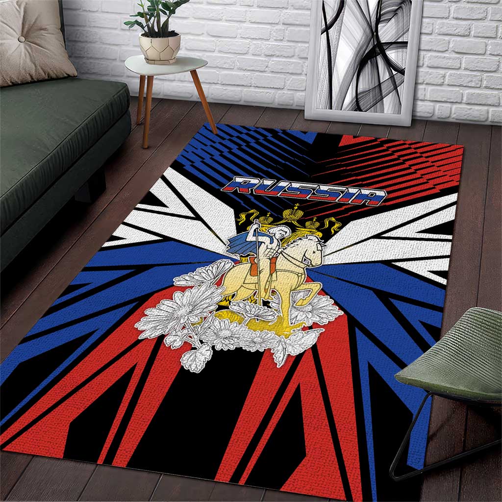 Russia Area Rug Symbol Saint George Slaying The Dragon - Wonder Print Shop