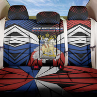 Russia Back Car Seat Cover Symbol Saint George Slaying The Dragon - Wonder Print Shop