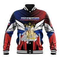 Personalized Russia Baseball Jacket Symbol Saint George Slaying The Dragon - Wonder Print Shop