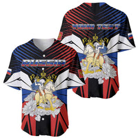 Personalized Russia Baseball Jersey Symbol Saint George Slaying The Dragon - Wonder Print Shop