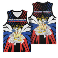 Personalized Russia Basketball Jersey Symbol Saint George Slaying The Dragon - Wonder Print Shop