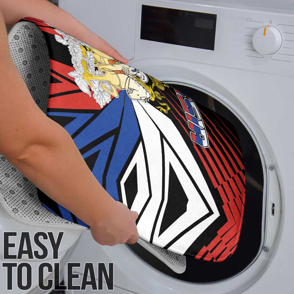 Russia Bathroom Set Symbol Saint George Slaying The Dragon - Wonder Print Shop