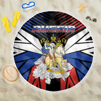 Russia Beach Blanket Symbol Saint George Slaying The Dragon - Wonder Print Shop