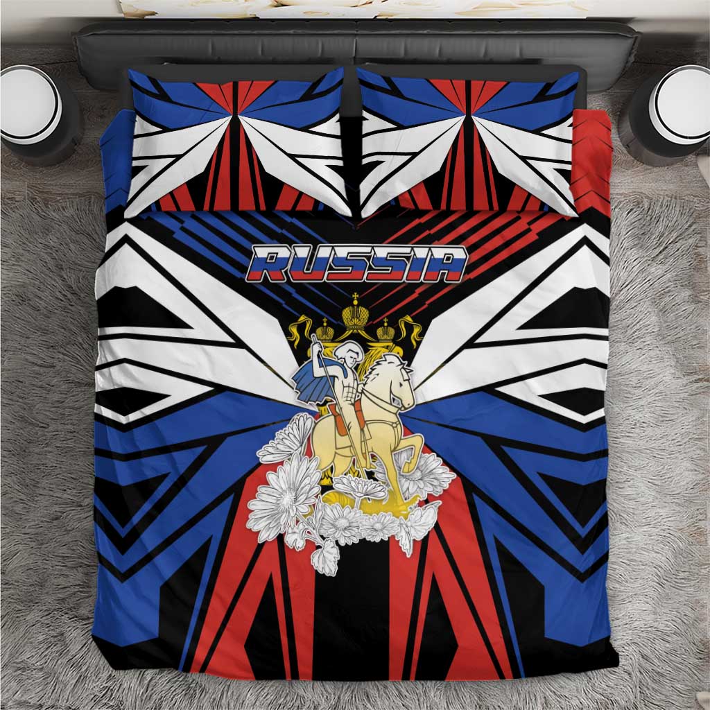 Russia Bedding Set Symbol Saint George Slaying The Dragon - Wonder Print Shop