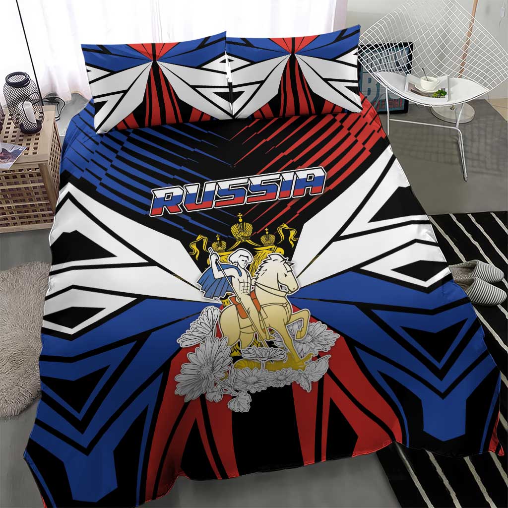 Russia Bedding Set Symbol Saint George Slaying The Dragon - Wonder Print Shop