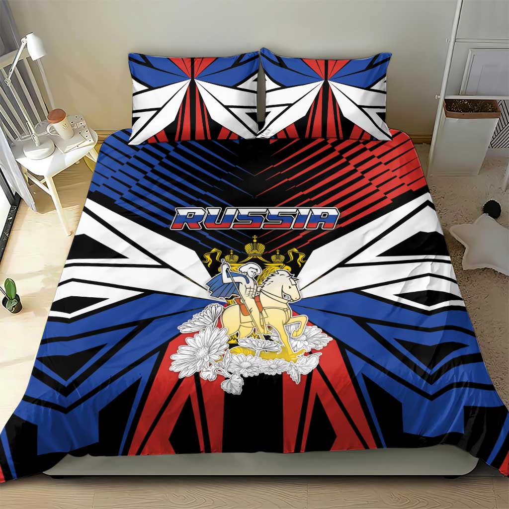 Russia Bedding Set Symbol Saint George Slaying The Dragon - Wonder Print Shop
