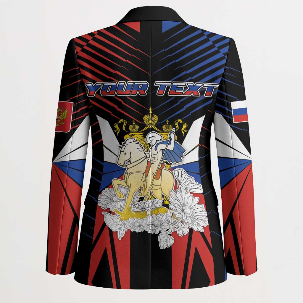 Personalized Russia Blazer Symbol Saint George Slaying The Dragon - Wonder Print Shop
