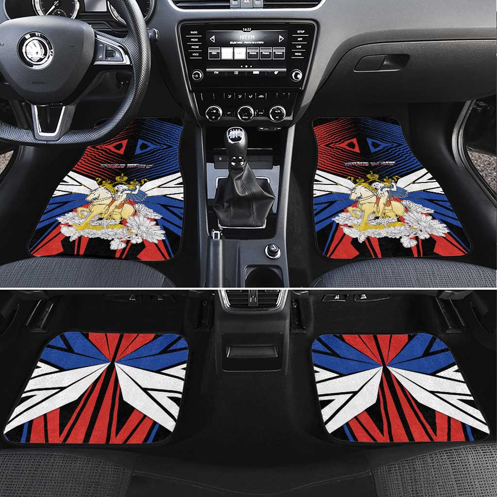 Russia Car Mats Symbol Saint George Slaying The Dragon - Wonder Print Shop