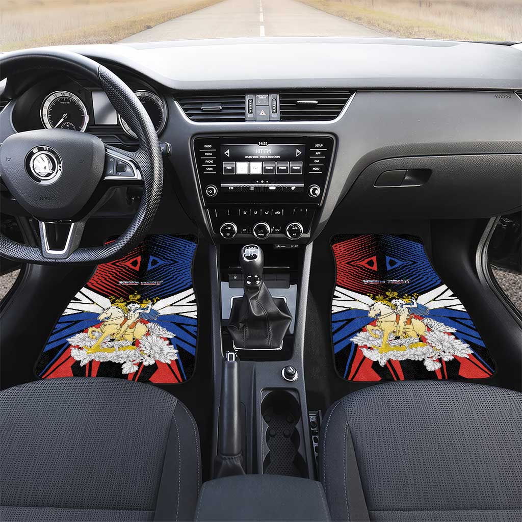 Russia Car Mats Symbol Saint George Slaying The Dragon - Wonder Print Shop