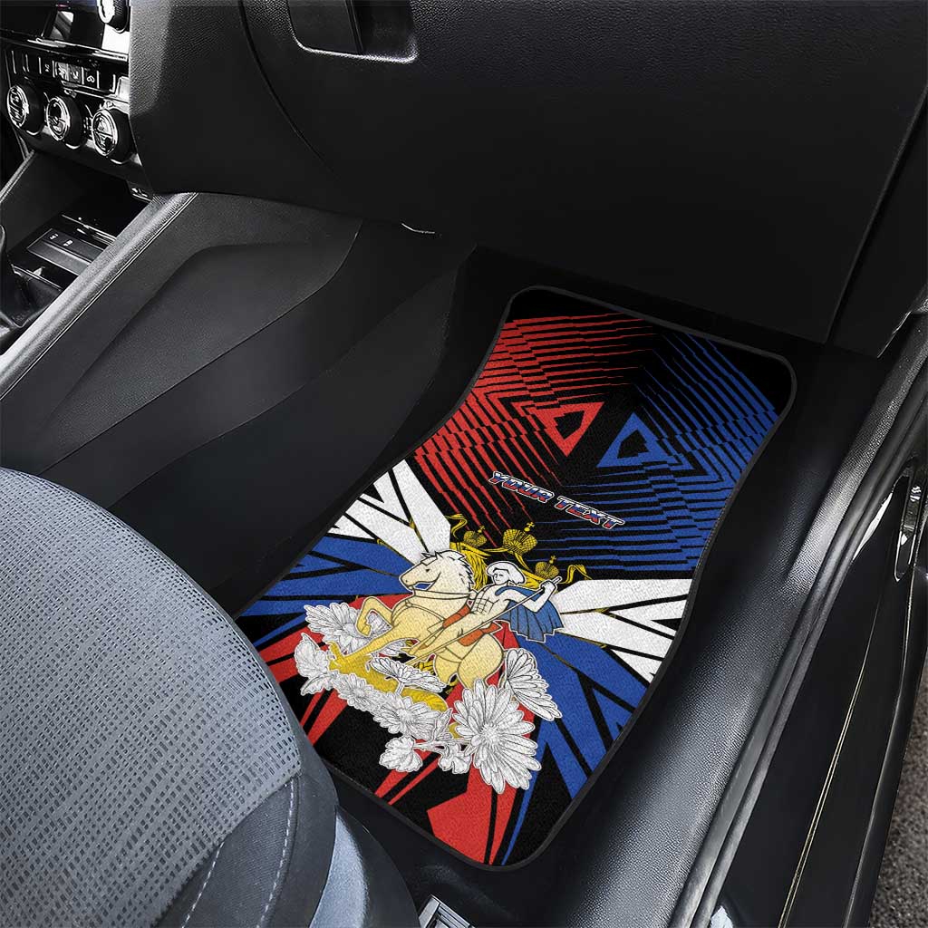 Russia Car Mats Symbol Saint George Slaying The Dragon - Wonder Print Shop