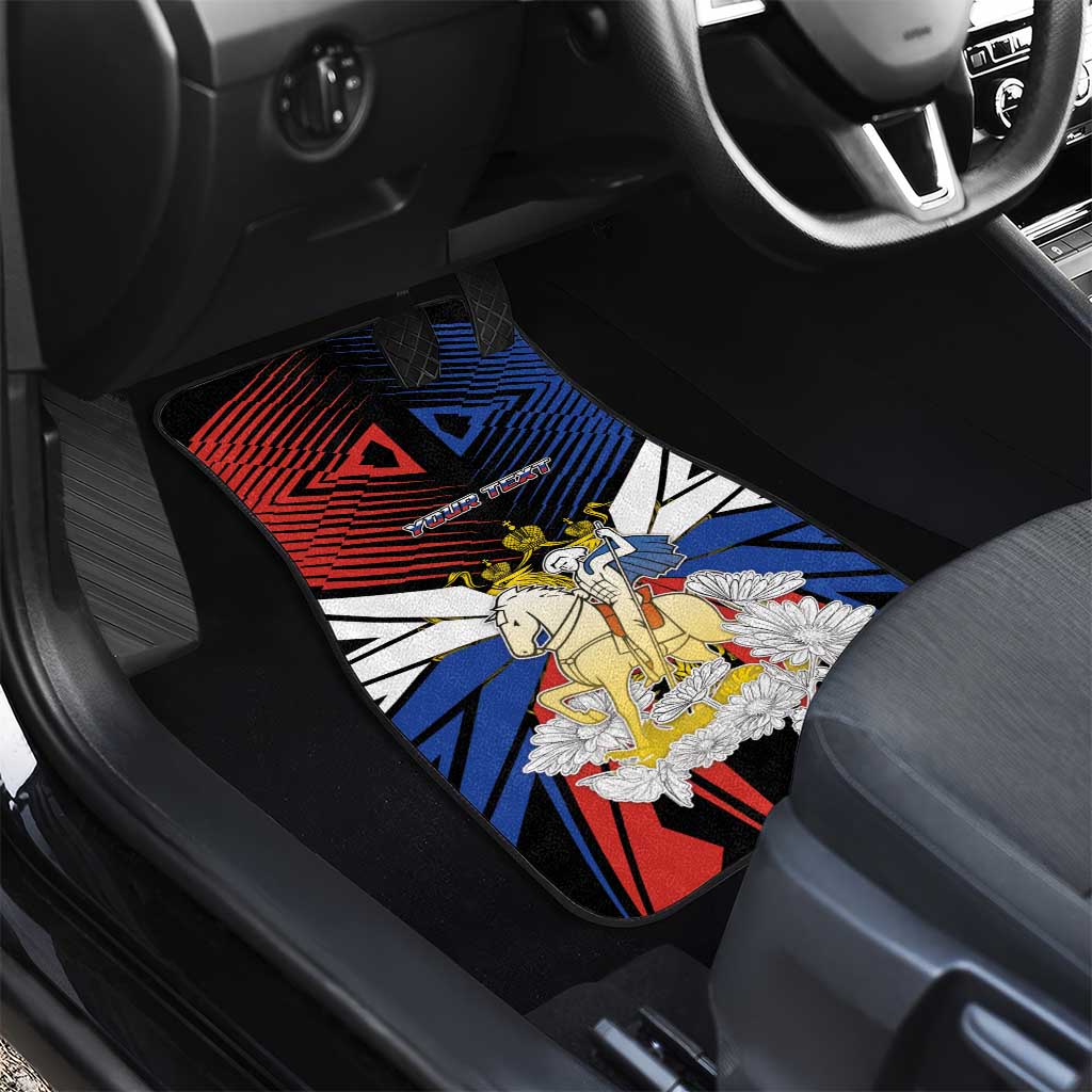 Russia Car Mats Symbol Saint George Slaying The Dragon - Wonder Print Shop