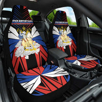 Russia Car Seat Cover Symbol Saint George Slaying The Dragon - Wonder Print Shop