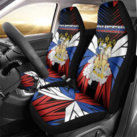Russia Car Seat Cover Symbol Saint George Slaying The Dragon - Wonder Print Shop