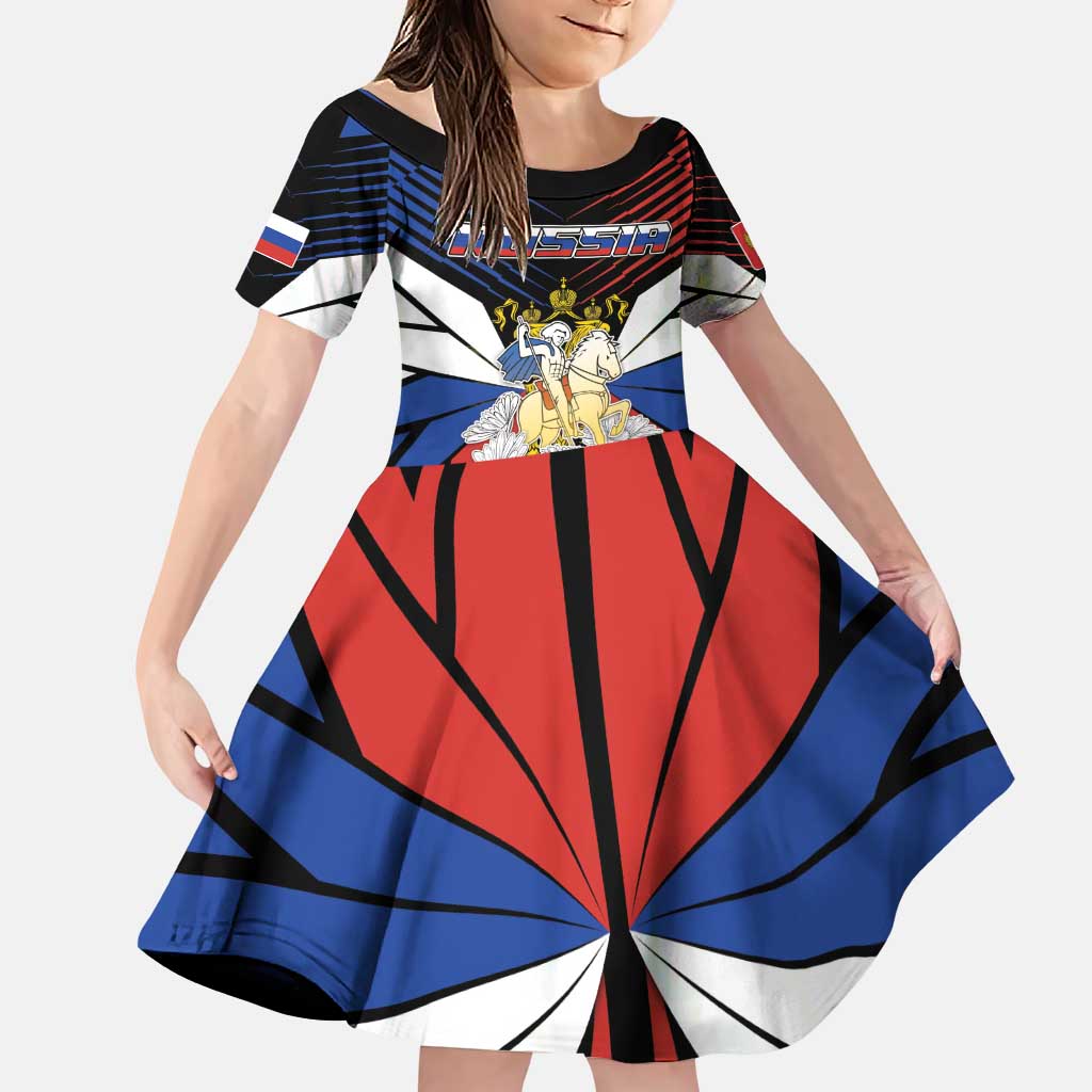 Personalized Russia Family Matching Puletasi and Hawaiian Shirt Symbol Saint George Slaying The Dragon - Wonder Print Shop