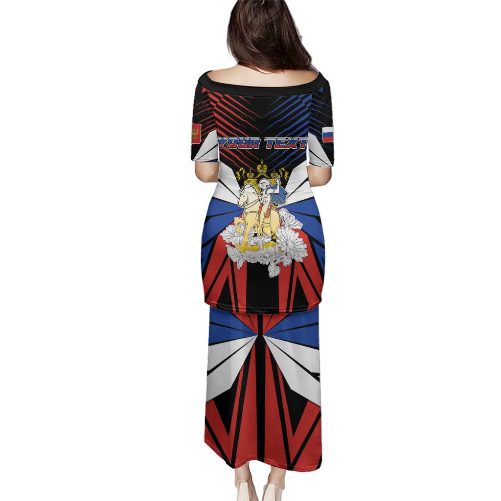 Personalized Russia Family Matching Puletasi and Hawaiian Shirt Symbol Saint George Slaying The Dragon - Wonder Print Shop