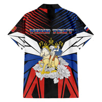 Personalized Russia Hawaiian Shirt Symbol Saint George Slaying The Dragon - Wonder Print Shop