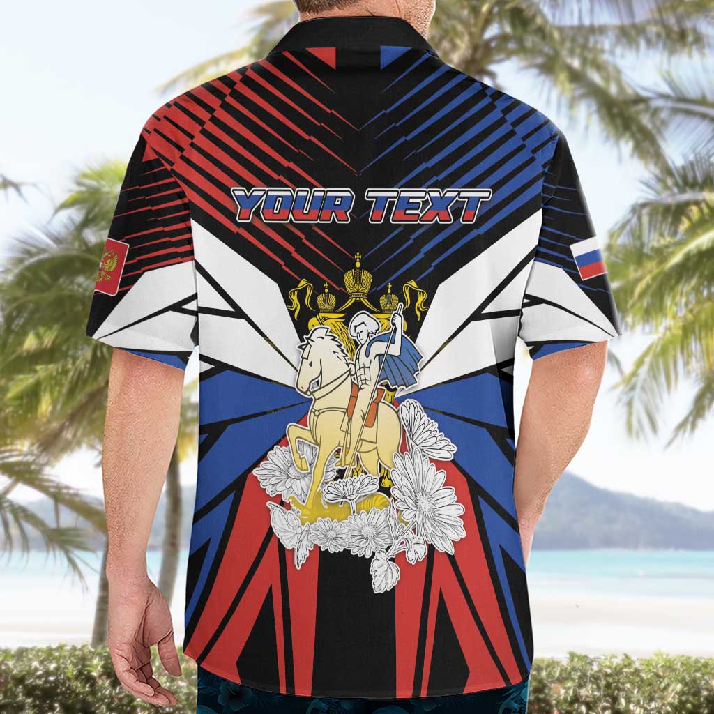 Personalized Russia Hawaiian Shirt Symbol Saint George Slaying The Dragon - Wonder Print Shop