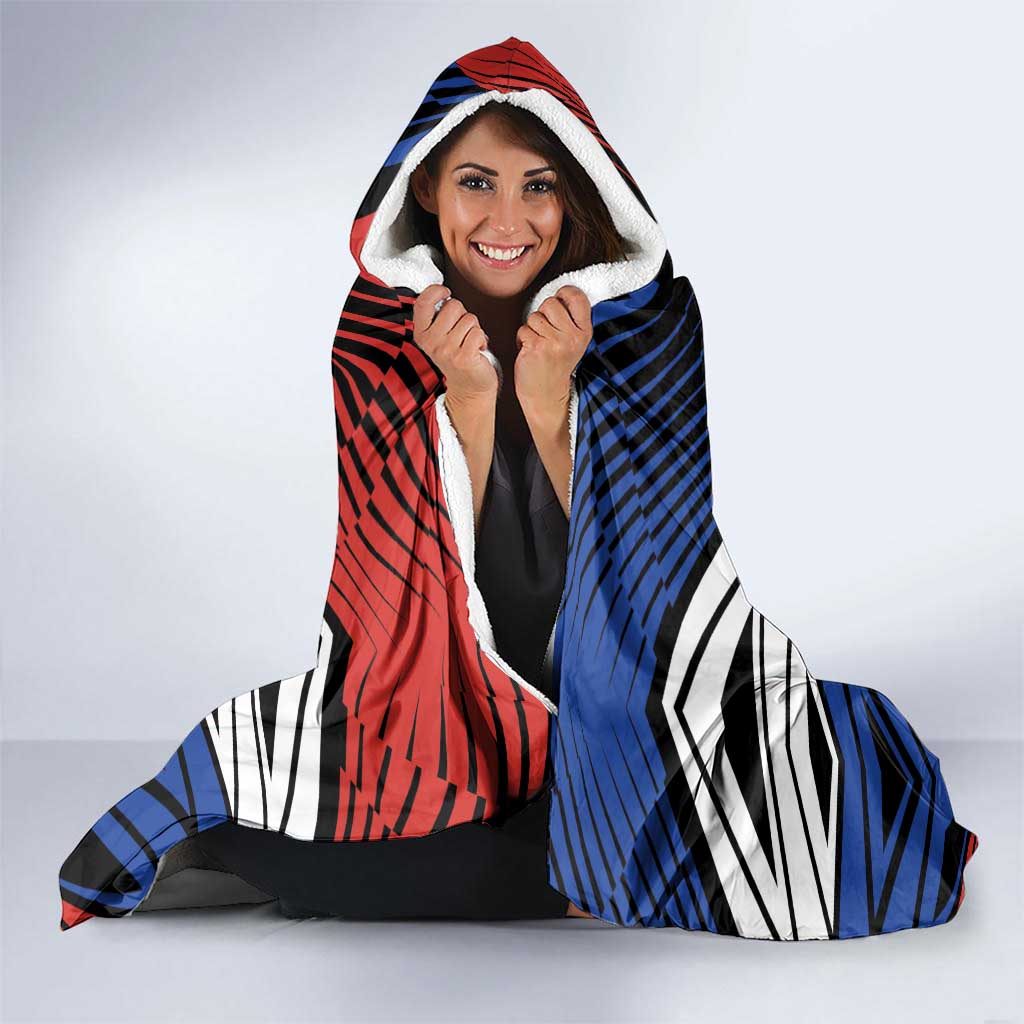 Russia Hooded Blanket Symbol Saint George Slaying The Dragon - Wonder Print Shop