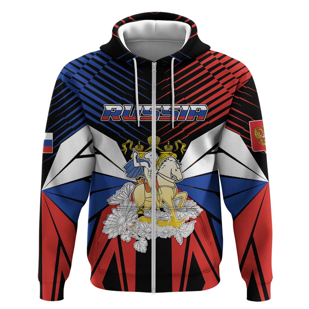 Personalized Russia Hoodie Symbol Saint George Slaying The Dragon - Wonder Print Shop