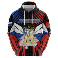 Personalized Russia Hoodie Symbol Saint George Slaying The Dragon - Wonder Print Shop