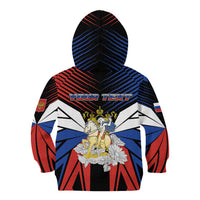 Personalized Russia Kid Hoodie Symbol Saint George Slaying The Dragon - Wonder Print Shop