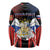 Personalized Russia Long Sleeve Shirt Symbol Saint George Slaying The Dragon - Wonder Print Shop