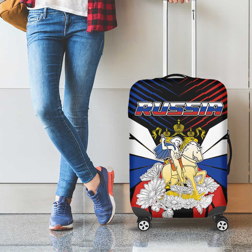 Russia Luggage Cover Symbol Saint George Slaying The Dragon - Wonder Print Shop