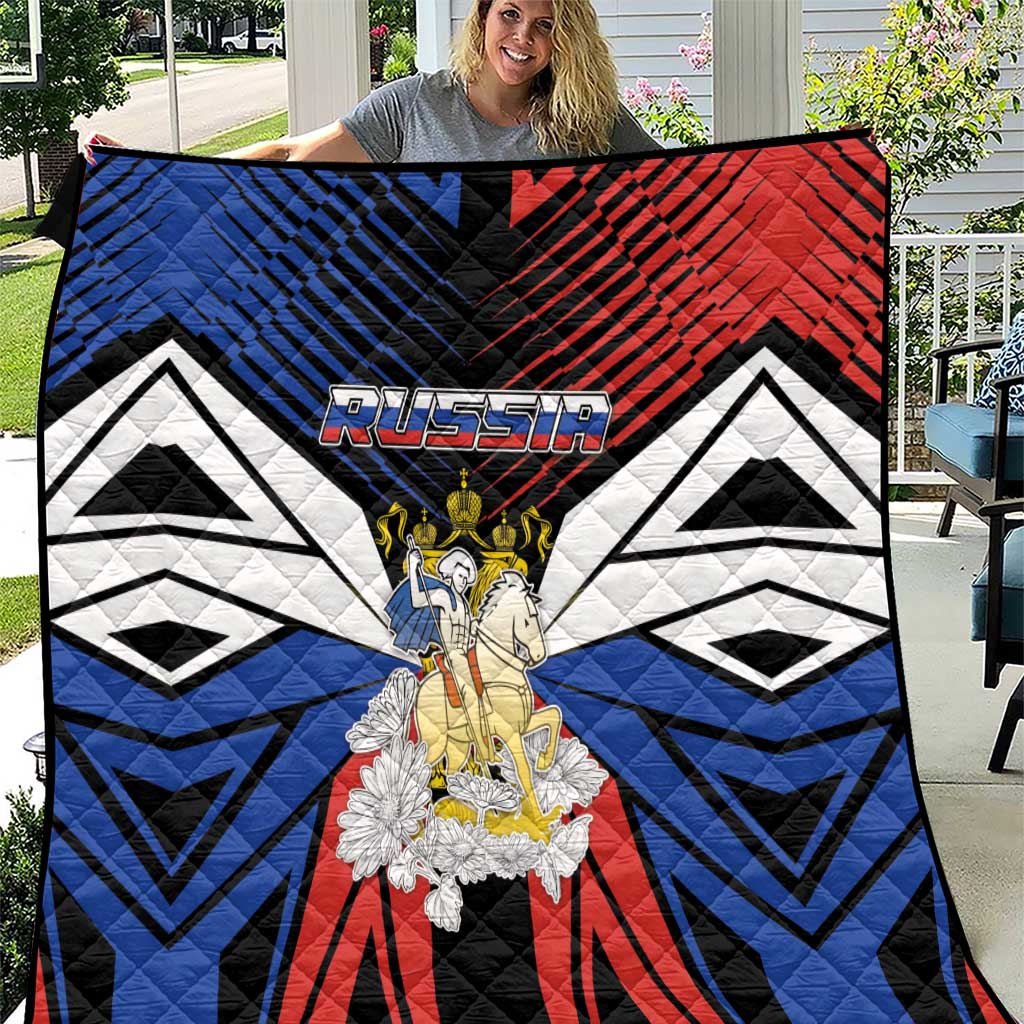 Russia Quilt Symbol Saint George Slaying The Dragon - Wonder Print Shop