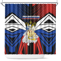 Russia Shower Curtain Symbol Saint George Slaying The Dragon - Wonder Print Shop