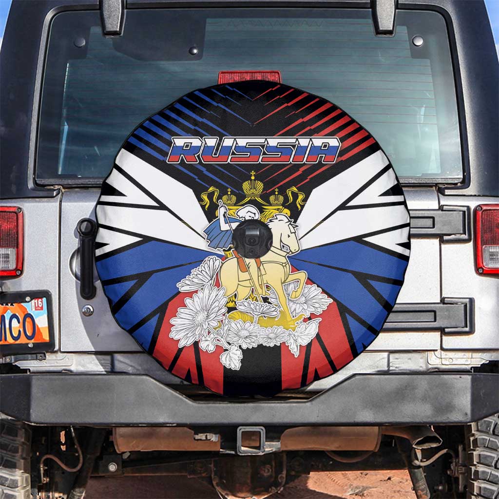 Russia Spare Tire Cover Symbol Saint George Slaying The Dragon - Wonder Print Shop