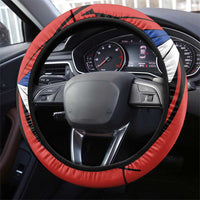 Russia Steering Wheel Cover Symbol Saint George Slaying The Dragon - Wonder Print Shop