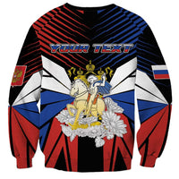 Personalized Russia Sweatshirt Symbol Saint George Slaying The Dragon - Wonder Print Shop