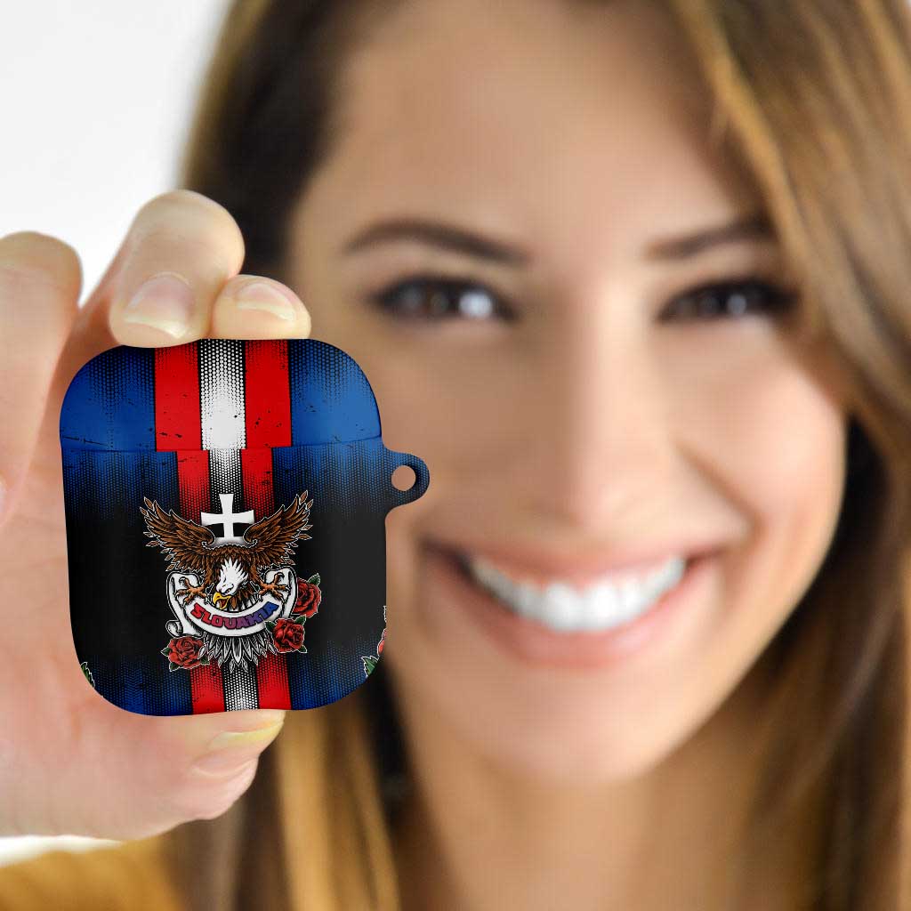 Slovakia AirPods Case The Eagle Double Cross Symbol - Wonder Print Shop